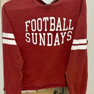 Modern Lux Red Graphic Sweatshirt